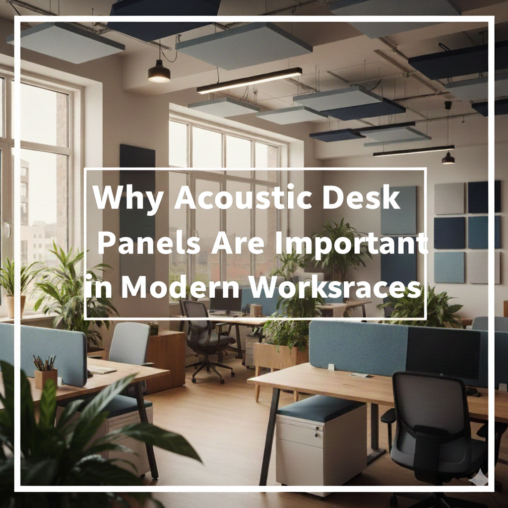 Why Acoustic Desk Panels Are Important in Modern Workspaces