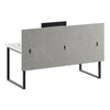 Zacouztix Acoustic Privacy Screen Desk Dividers Grey
