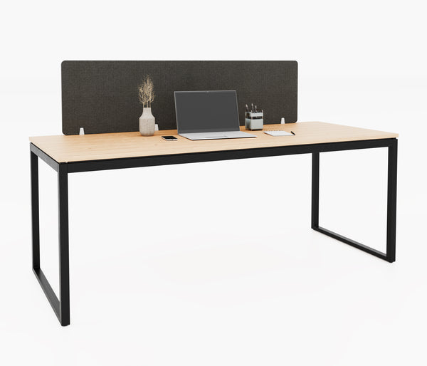 Zacouztix Acoustic Screen Desk Dividers Black