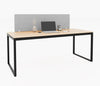 Zacouztix Acoustic Screen Desk Dividers Grey