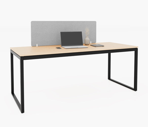 Zacouztix Acoustic Screen Desk Dividers Grey